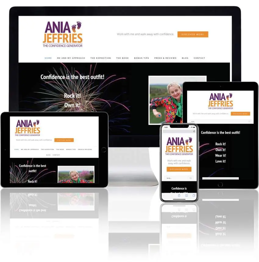 WordPress Websites for Coaching Professionals 1 ania-jeffries