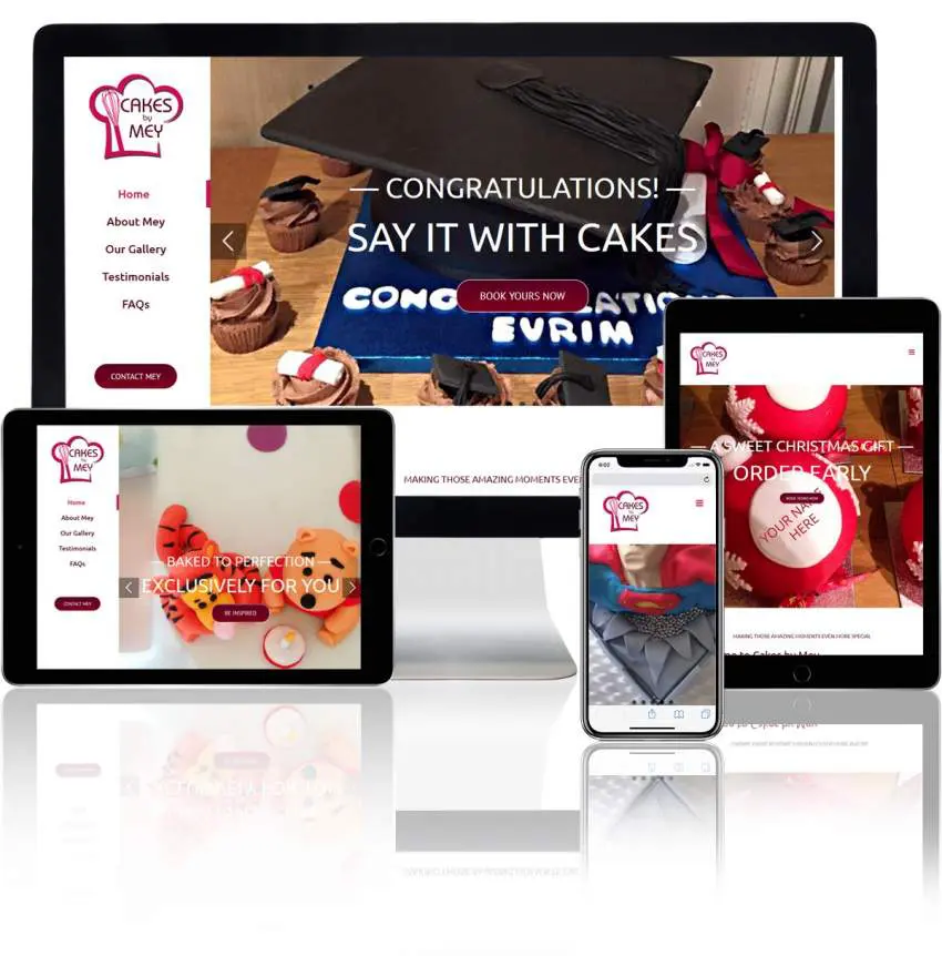 Cakes By Mey – Cake Website Development & Branding 1 cakes-by-mey