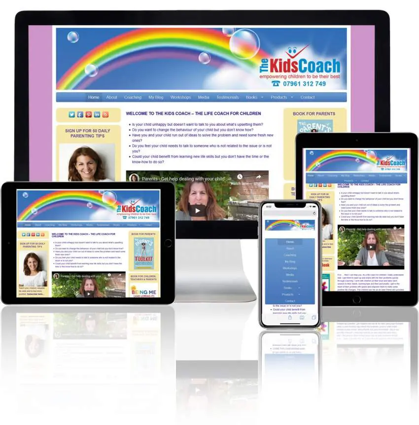 The Kids Coach – Coaching Website Development Company 1 the-kids-coach