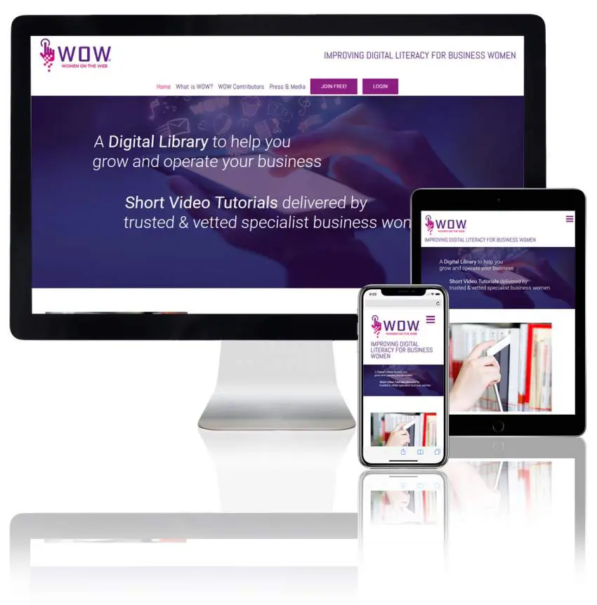Women On The Web – Membership WordPress Website Design 1 membership wordpress website design